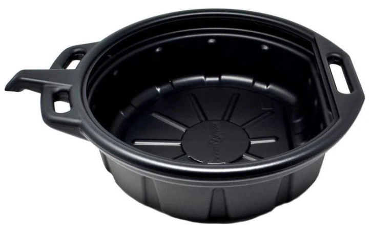 Professional 15 Litre Oil Drain Pan Coolant Fuel Fluid Bucket Tool