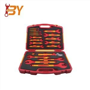 Ensemble d'outils de clé à douille VDE isolé 21 pièces 1000v
